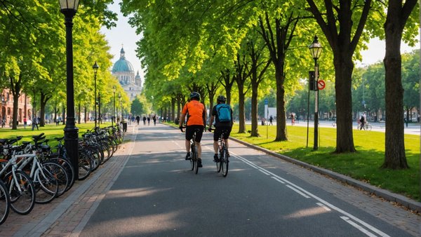 Découverte des itinéraires cyclables écologiques en milieu urbain